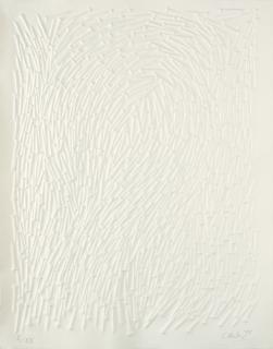 Günther Uecker - Strömung III.