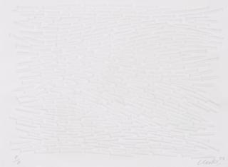 Günther Uecker - Strömung.