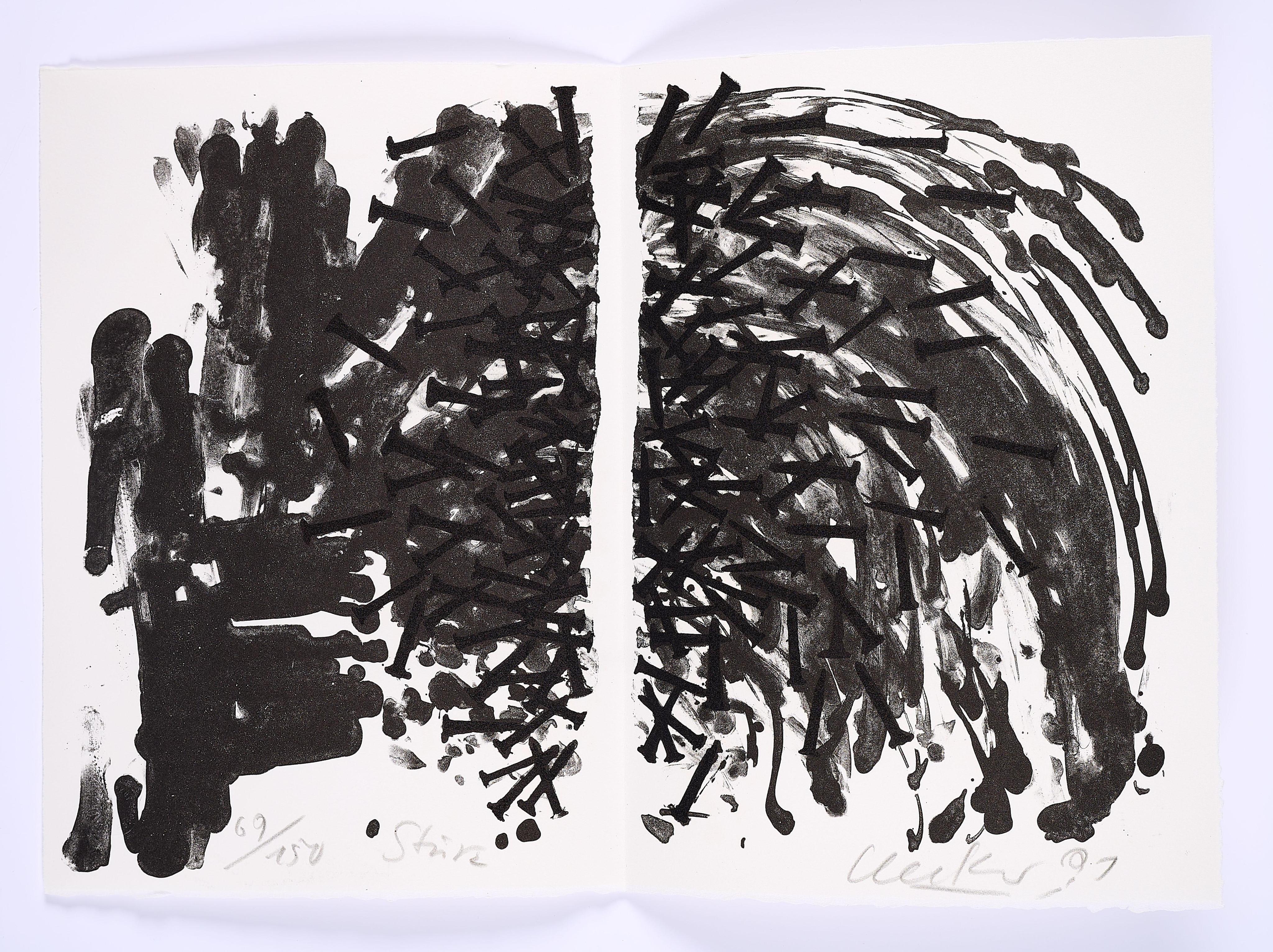 Günther Uecker - Sturz.