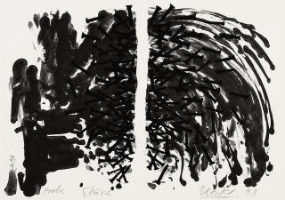 Günther Uecker - Sturz