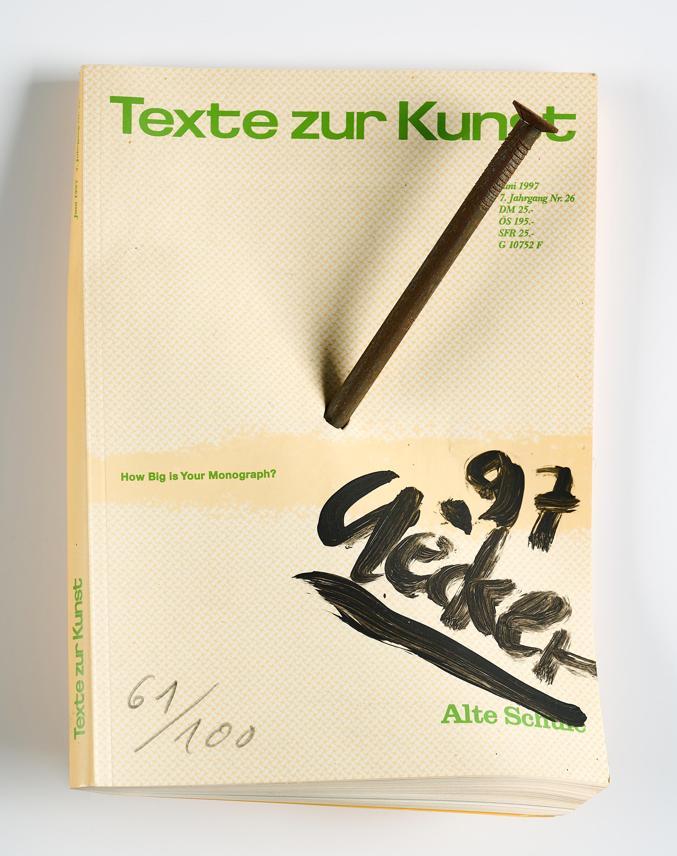 Günther Uecker - Texte zur Kunst.
