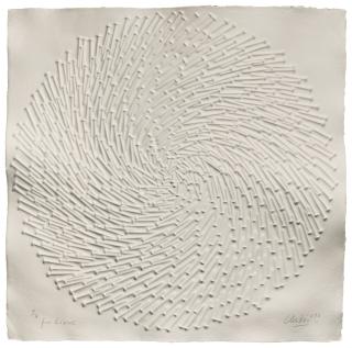 Günther Uecker - Untitled (Spiral)