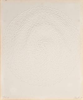 Günther Uecker - Untitled (Spirale)