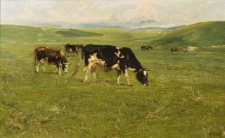 Guglielmo Ciardi - Brown Cows, Asiago
