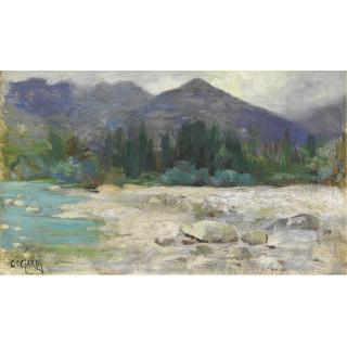 Guglielmo Ciardi - Il Torrente