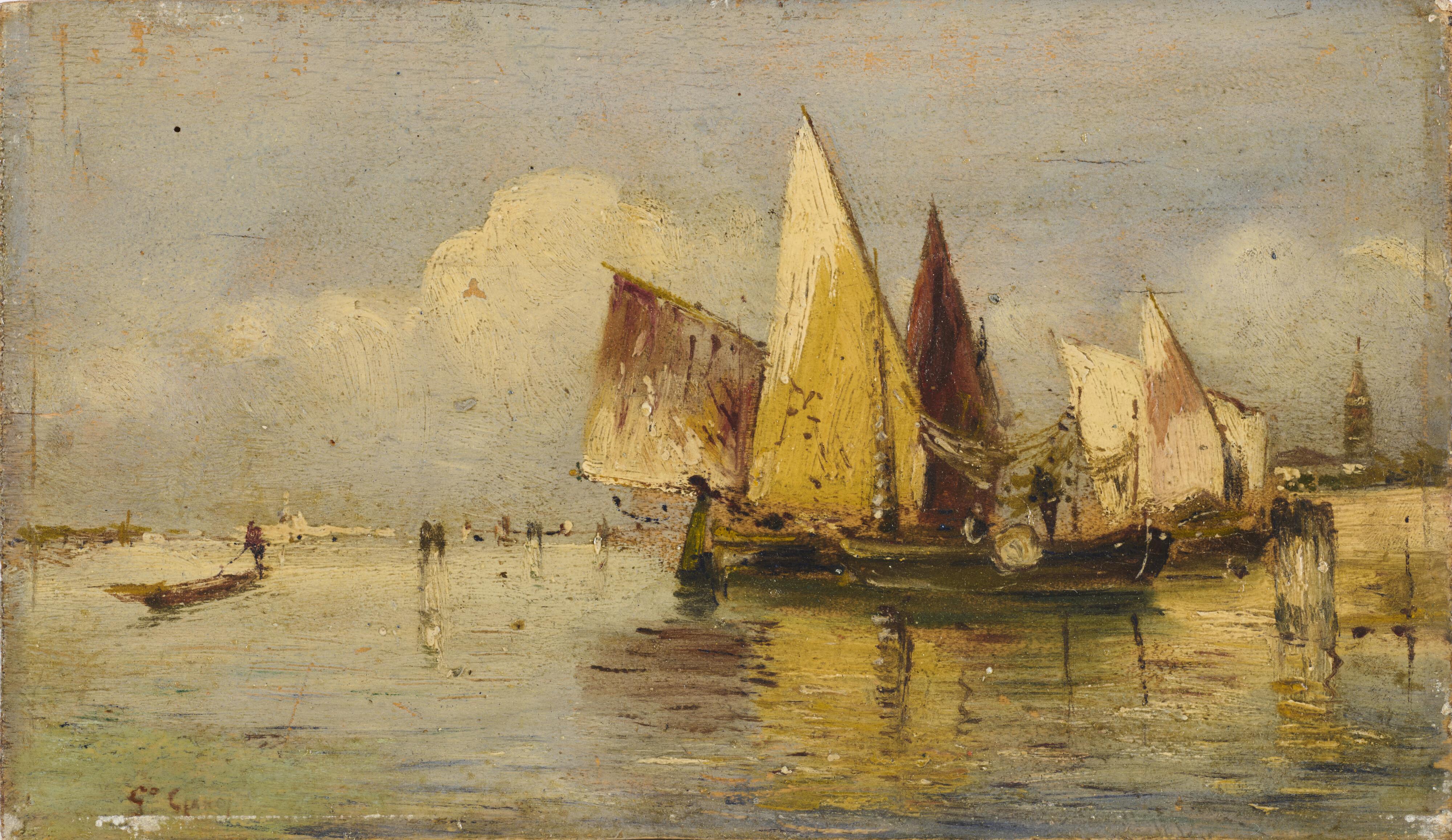 Guglielmo Ciardi - In laguna