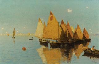 Guglielmo Ciardi - La Quiete In Laguna