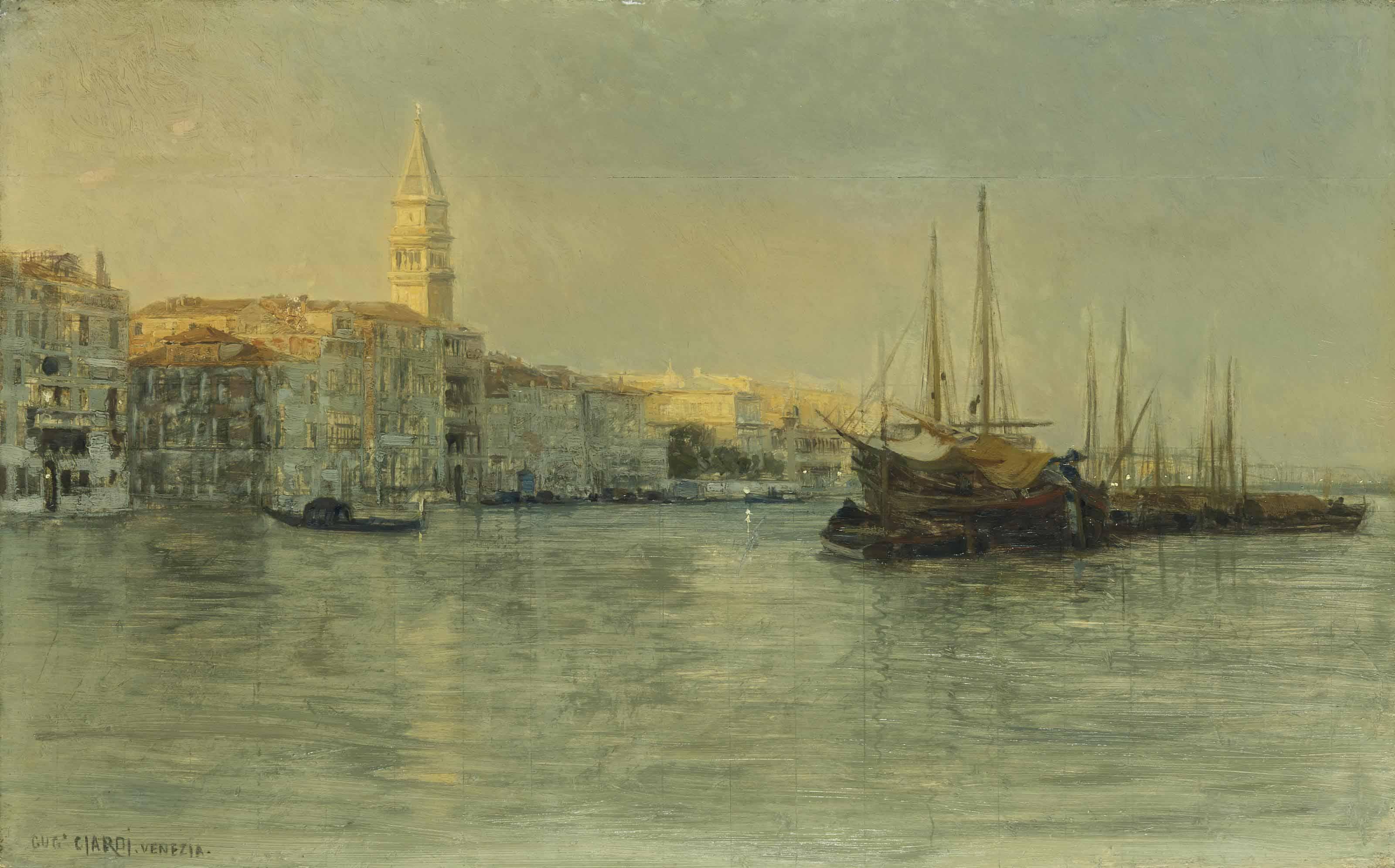 Guglielmo Ciardi - Vue de Venise