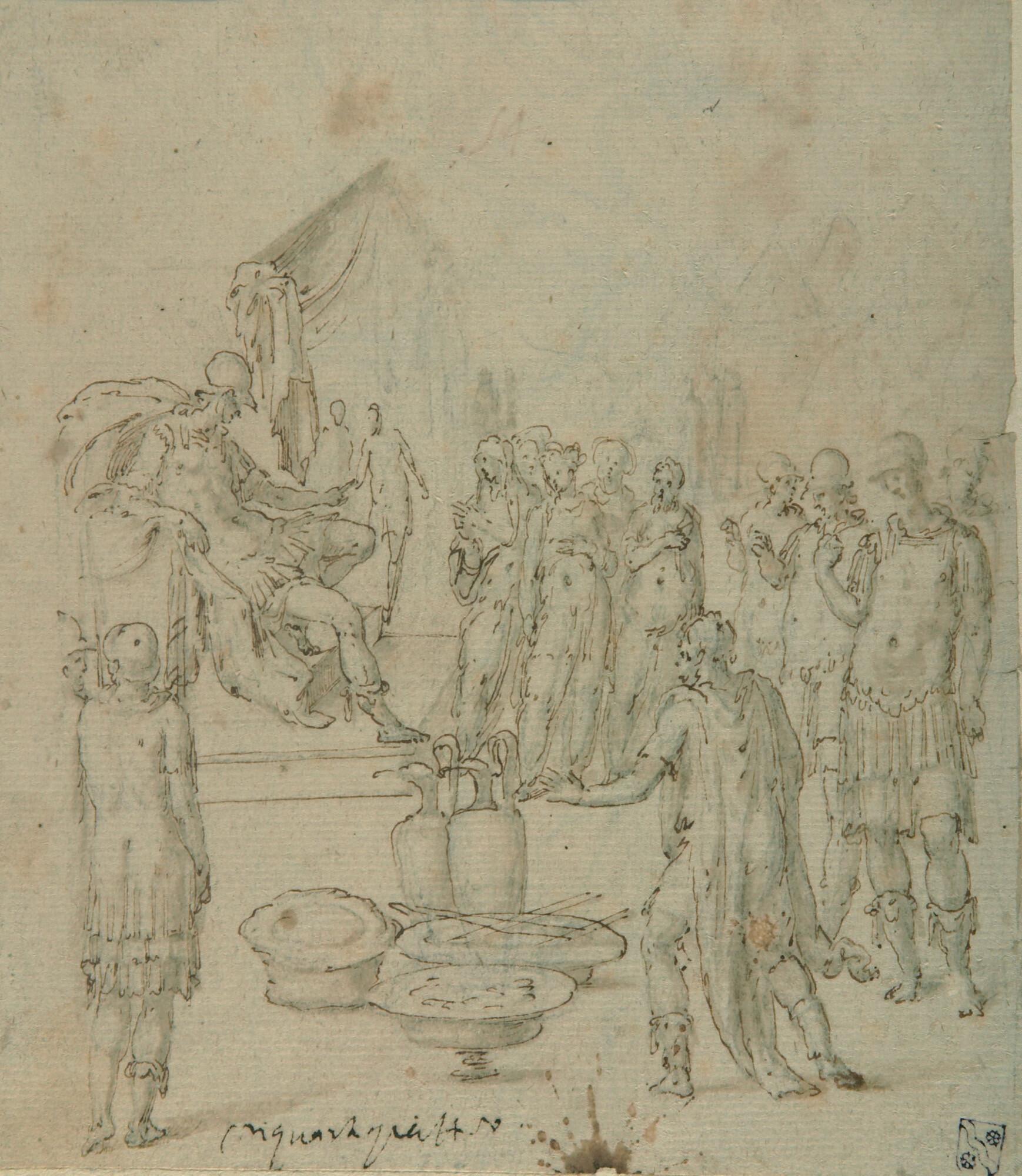 Guglielmo Della Porta - Die Enthaltsamkeit des Scipio.