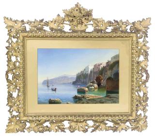 Guglielmo Giusti - Arriving on the shore, Sorrento