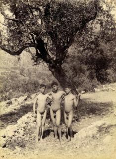 Guglielmo Plüschow - Drei Knaben