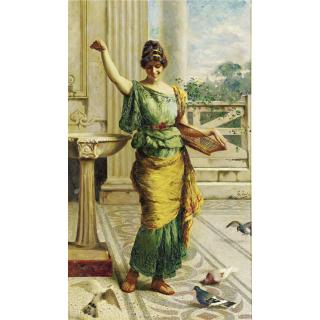 Guglielmo Zocchi - The Morning Meal