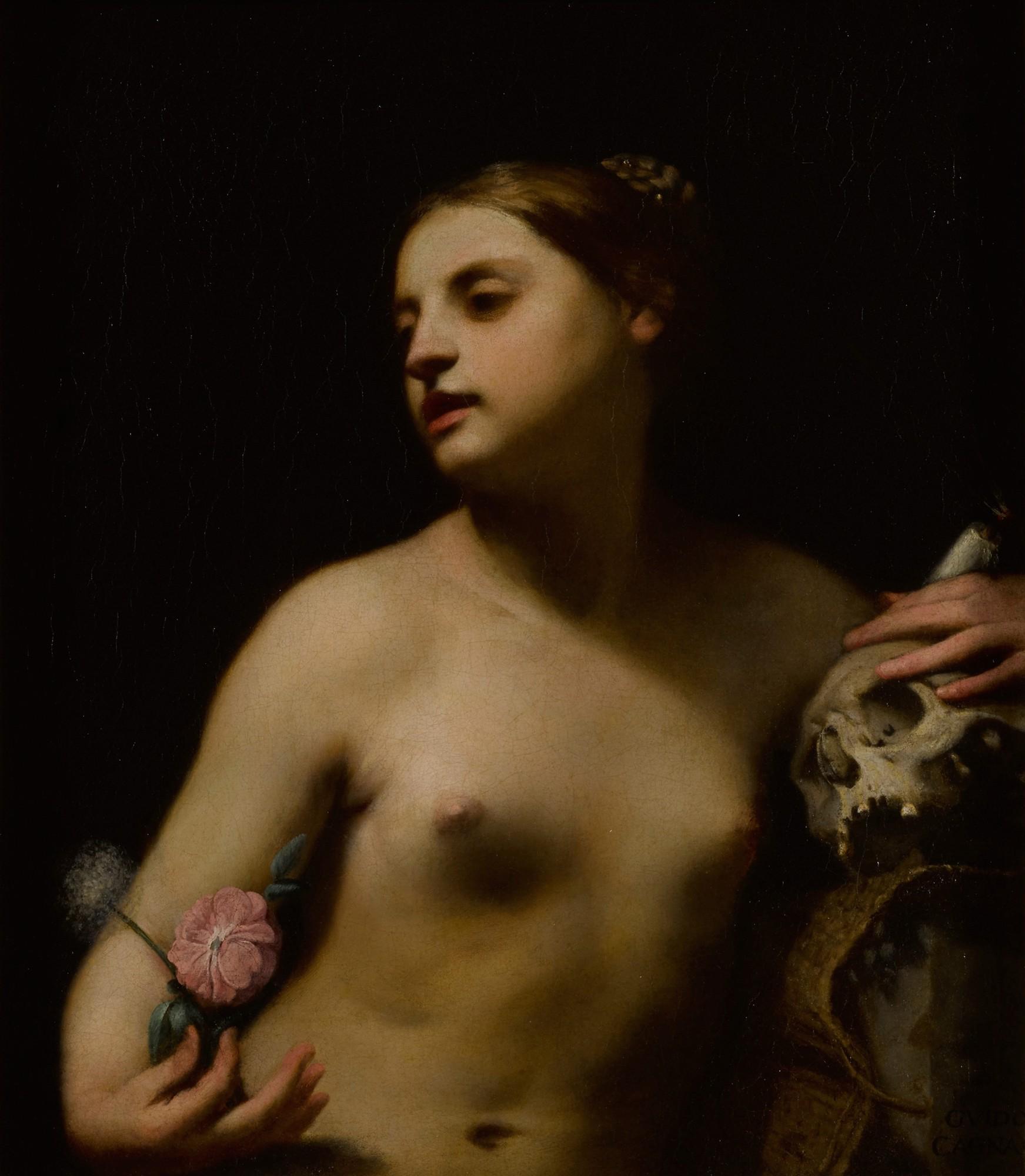 Guido Cagnacci - An allegory of Vanity and Penitence