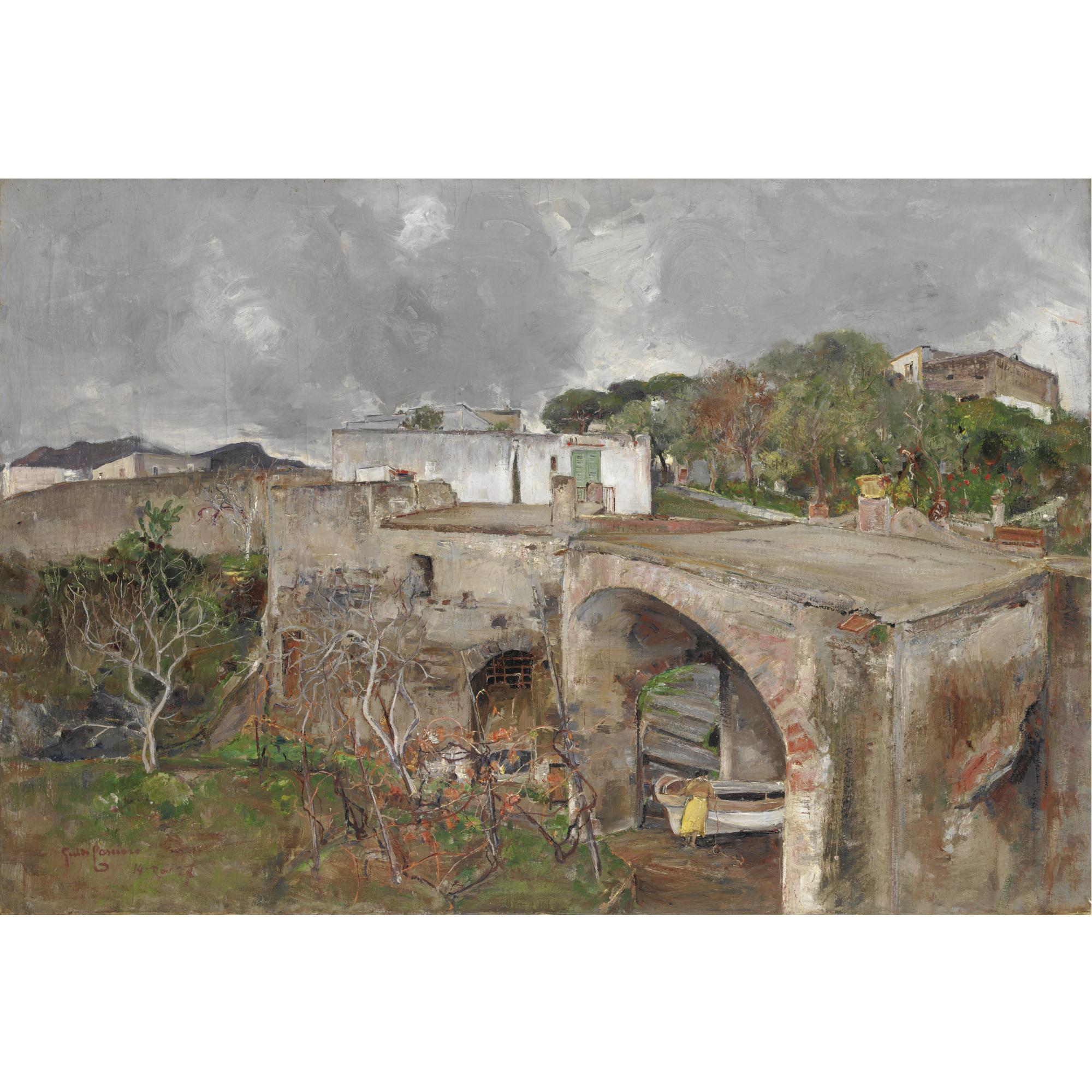 Guido Casciaro - Paesaggio A Capri