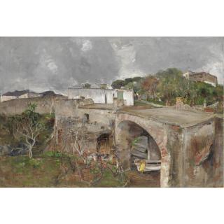 Guido Casciaro - Paesaggio A Capri