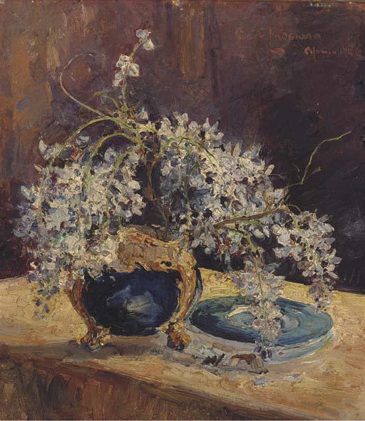 Guido Casciaro - Summer Blooms In An Ornamental Vase