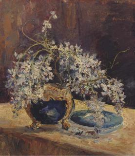 Guido Casciaro - Summer Blooms In An Ornamental Vase