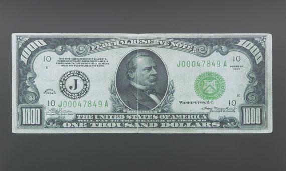 Guido Mocafico - One Thousand Dollars