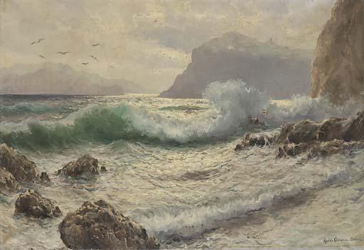 Guido Odierna - Mareggiata A Capri