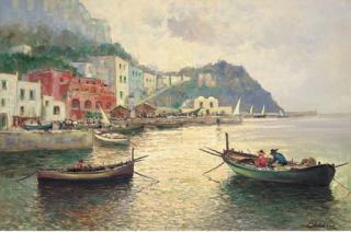 Guido Odierna - Marina Grande, Capri