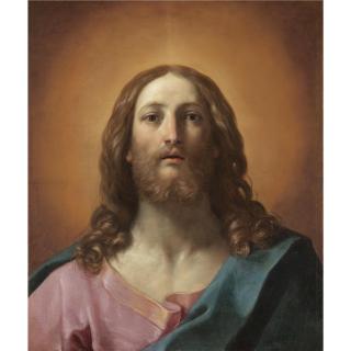 Guido Reni - Bust Of Christ (Salvator Mundi)