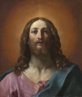 Guido Reni - Bust Of Christ (Salvator Mundi)