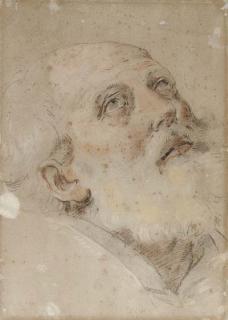 Guido Reni - Saint Petronius looking up to the right