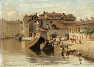 Guido Ricci - Il Naviglio di Via San Marco