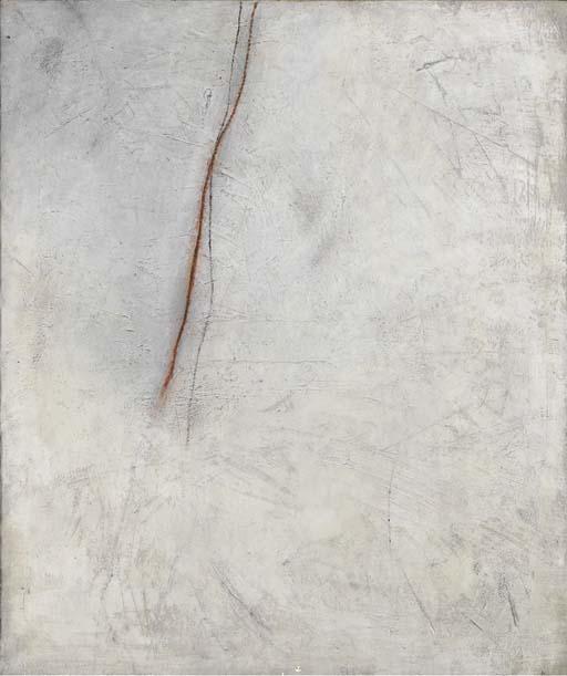 Guido Strazza - Segno Rosso (Percorso Iv) Composizione