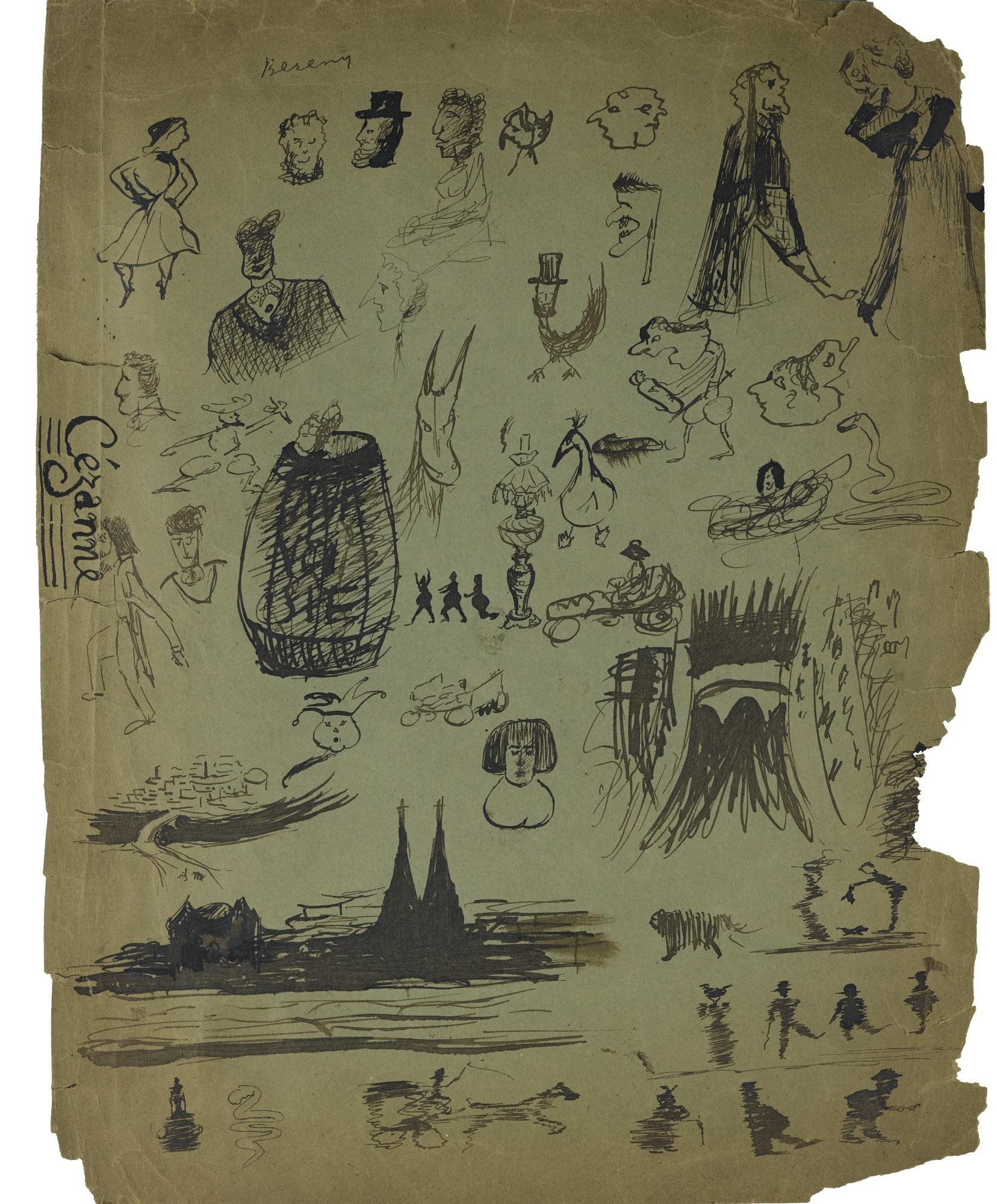 Guillaume Apollinaire - Dessins Originaux