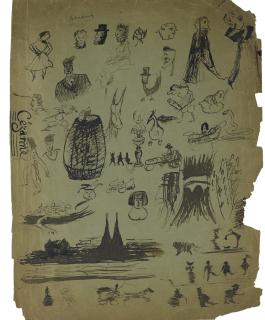Guillaume Apollinaire - Dessins Originaux