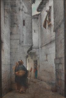 Guillaume-Charles Brun - A travelling street vendor