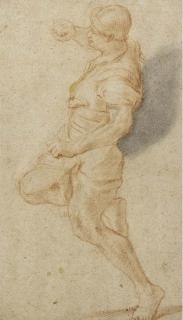 Guillaume Courtois - A man with an outstreched arm turned to the left