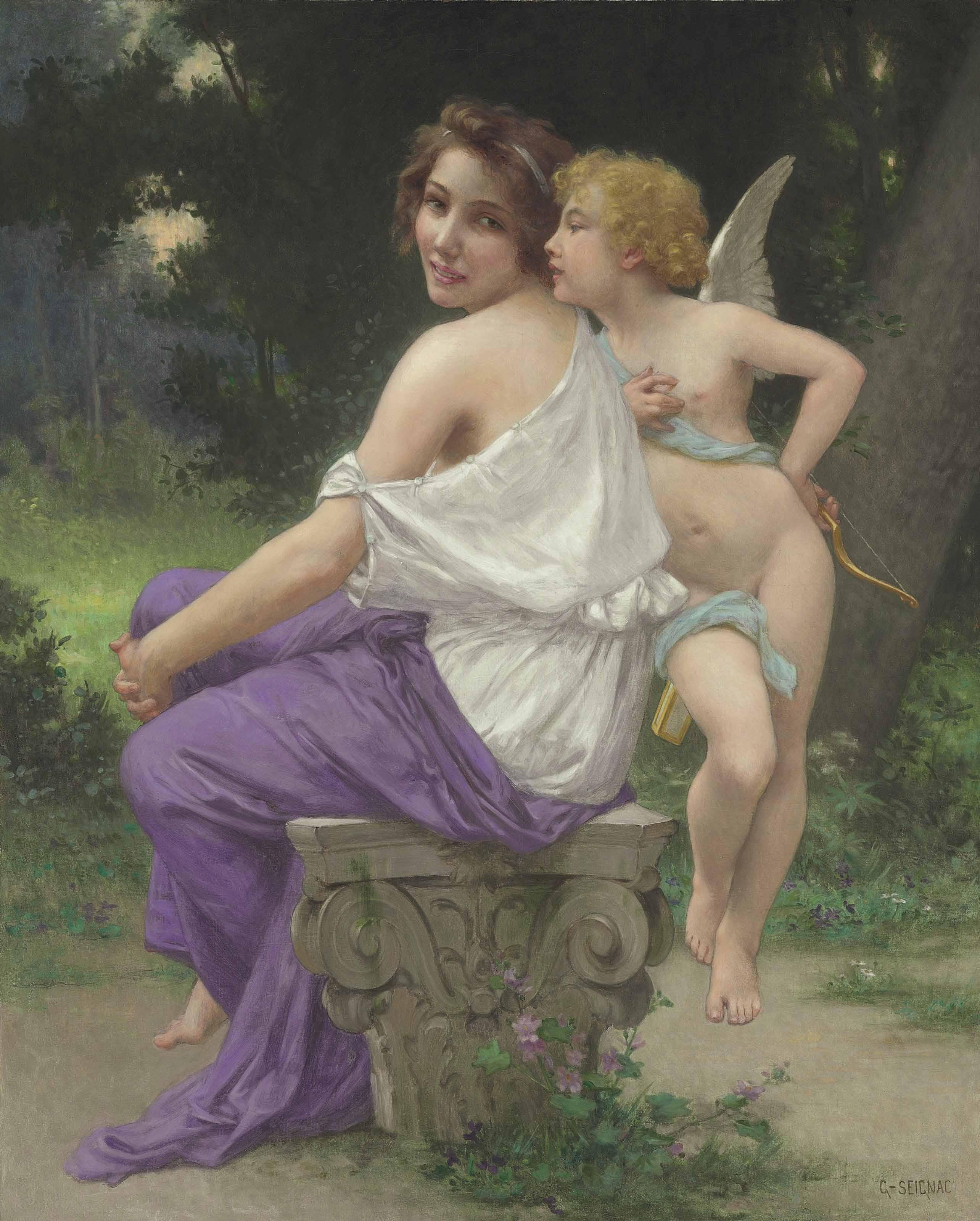 Guillaume Seignac - Cupid and Psyche
