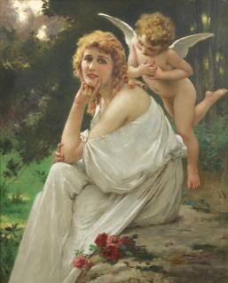 Guillaume Seignac - French love\'S Muse (Portrait Of Mary Pickford)