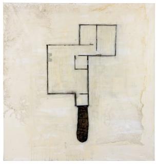 Guillermo Kuitca - Shit Disposal House Plan