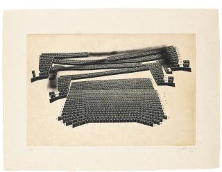 Guillermo Kuitca - Sin Título 1, Sin Título 2, Teatro Rojo, Doble Teatro and Cuarta Pared