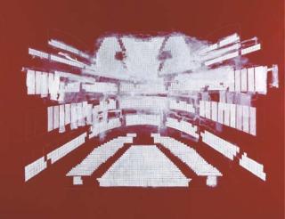 Guillermo Kuitca - Teatro rojo (Covent Garden)