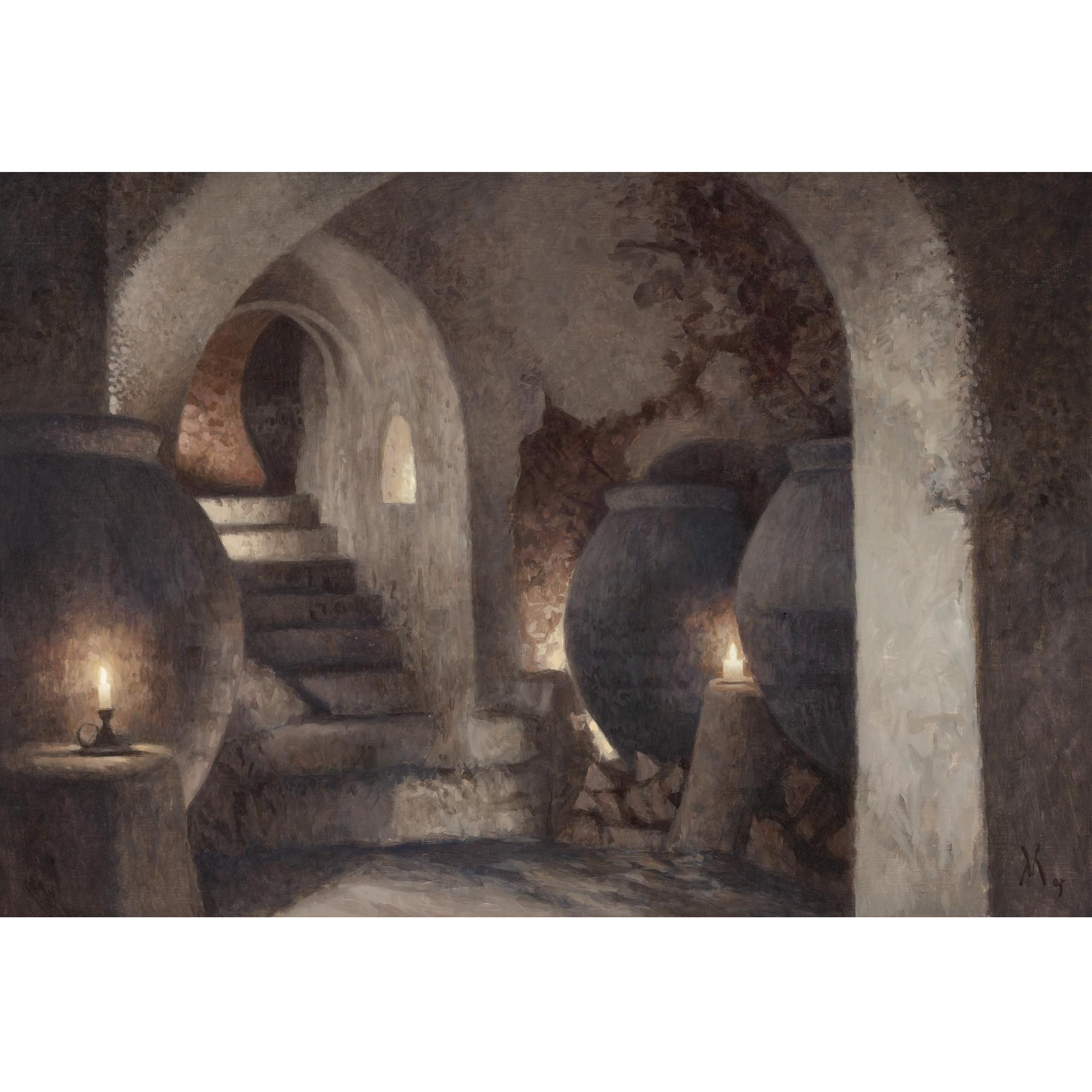 Guillermo Muñoz-Vera - Interior Con Tinajas Xiv