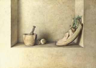 Guillermo Muñoz-Vera - Still-Life with Thistle (Bodegón con cordo)