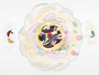 Gulam Mohammed Sheikh - Untitled (Kahat Kabir Series)