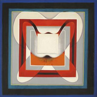 Gulam Rasool Santosh - Untitled (Early Tantric Period)