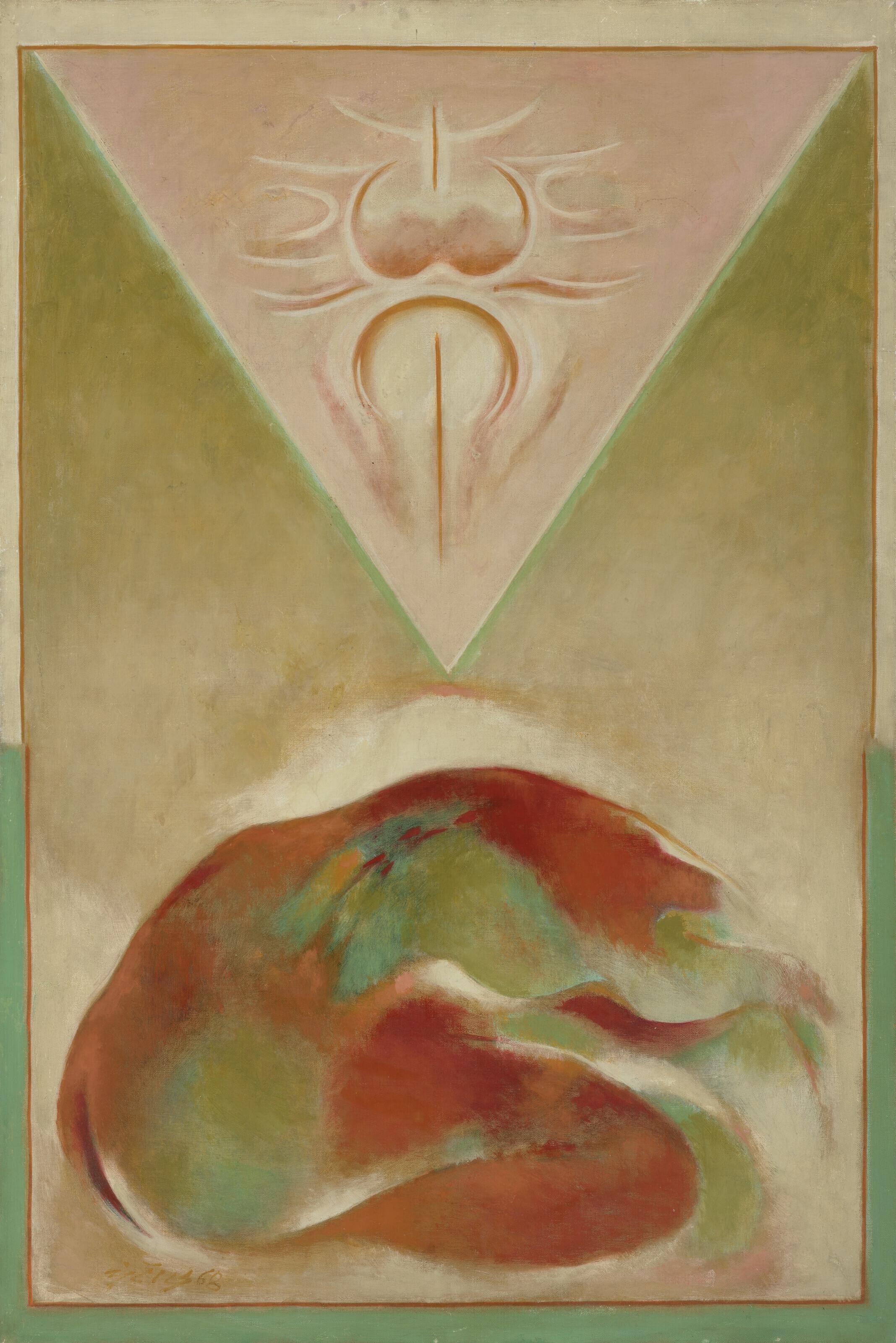 Gulam Rasool Santosh - Untitled (Pyramid)