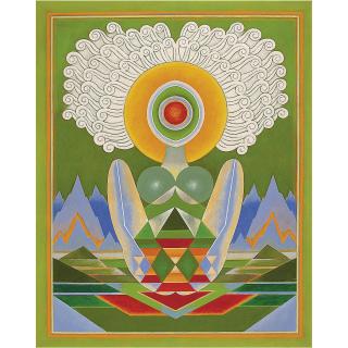 Gulam Rasool Santosh - Untitled