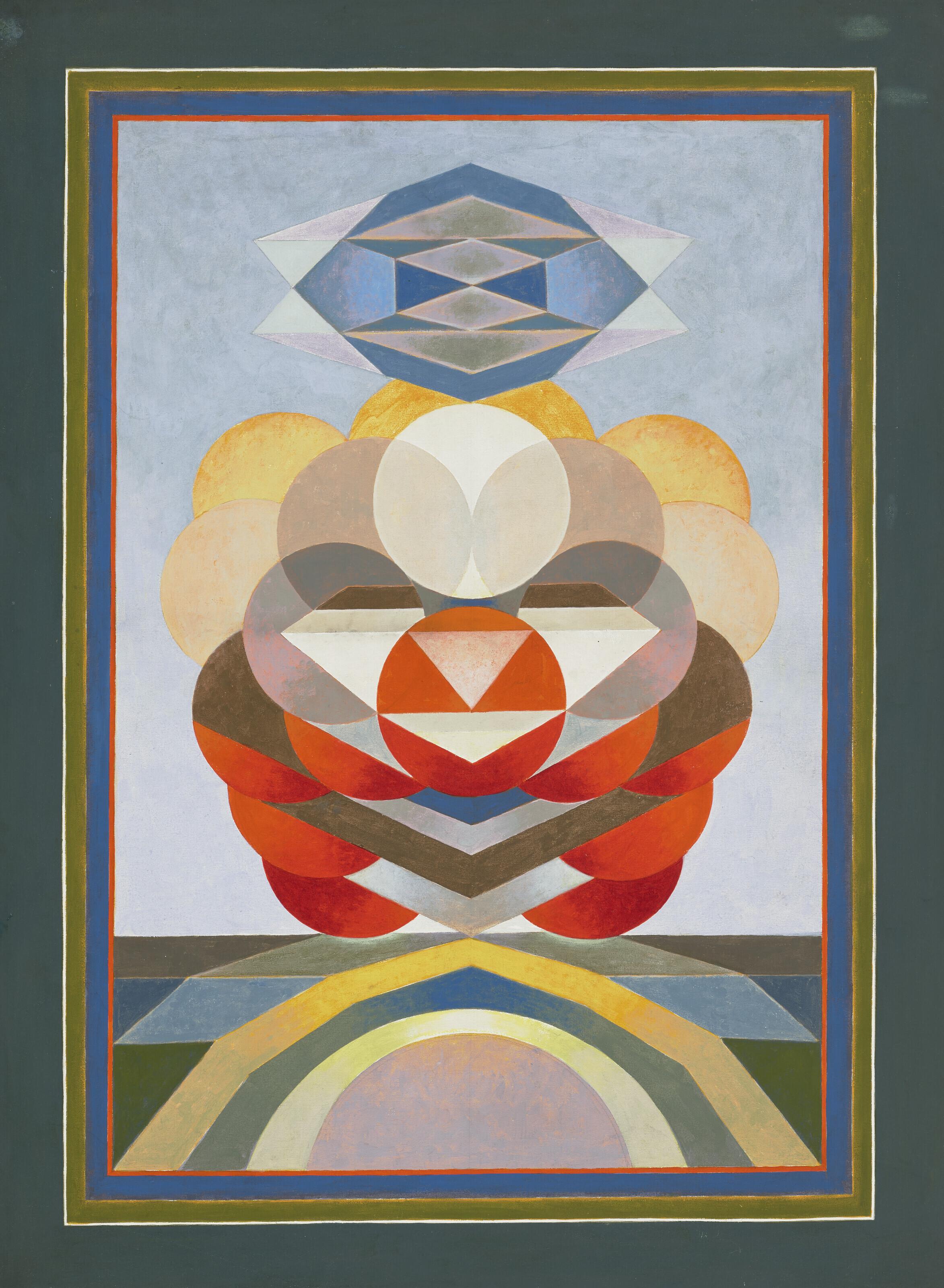 Gulam Rasool Santosh - Untitled