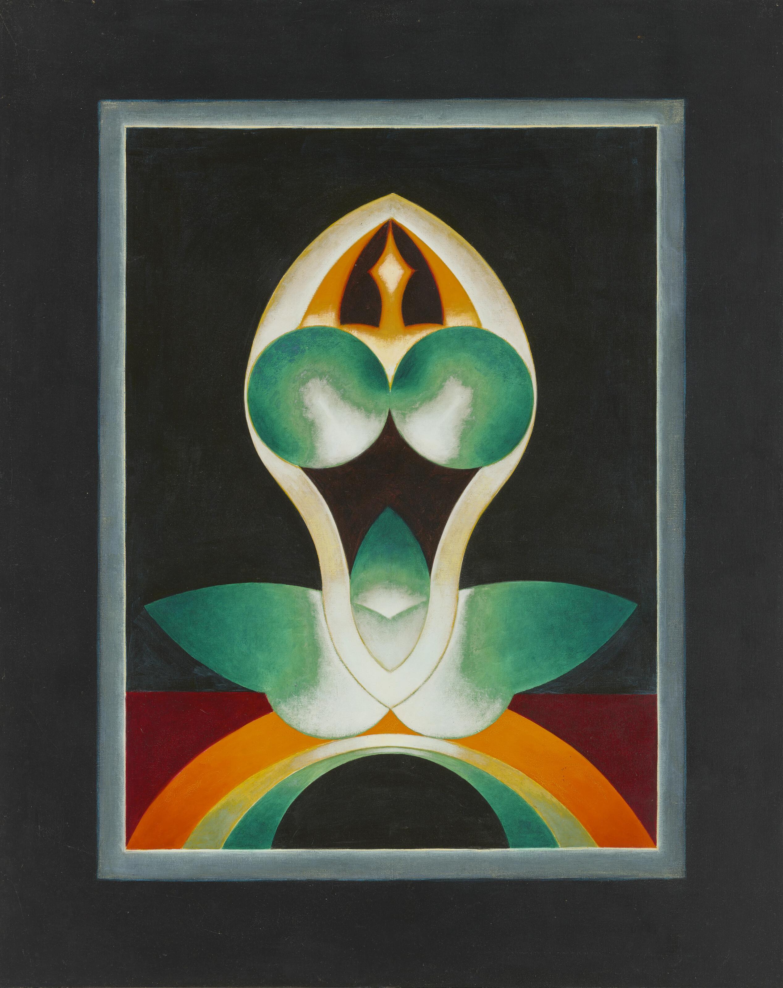 Gulam Rasool Santosh - Untitled