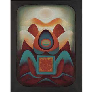 Gulam Rasool Santosh - Untitled