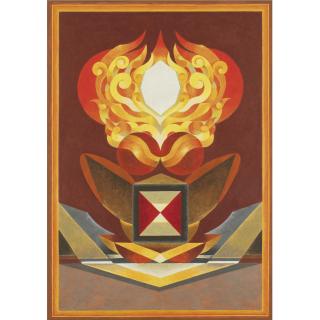 Gulam Rasool Santosh - Untitled