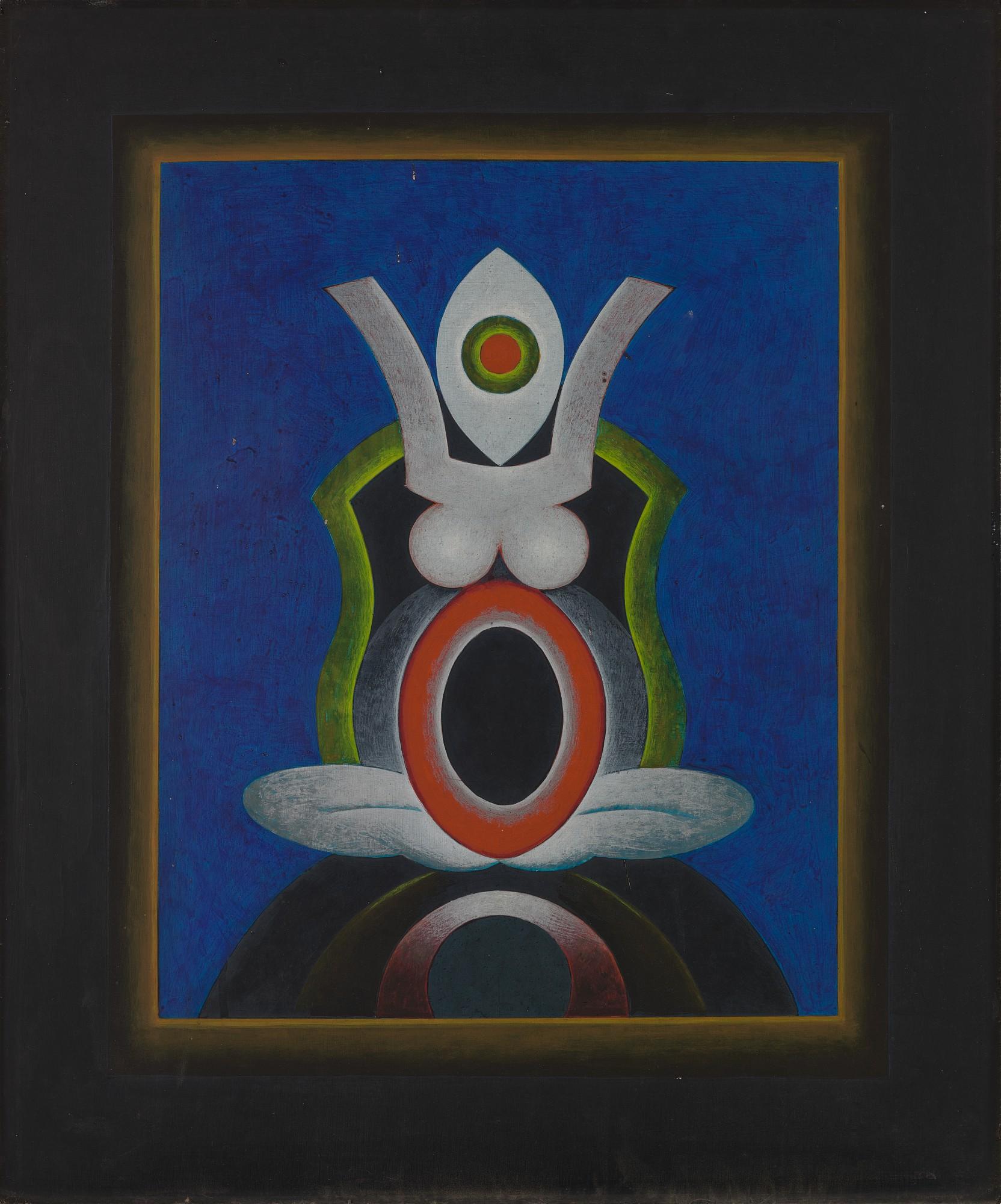 Gulam Rasool Santosh - Untitled