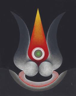 Gulam Rasool Santosh - Untitled